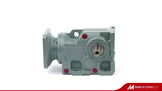 Helical Bevel Gear Motor with 90 Degree Output Shaft 