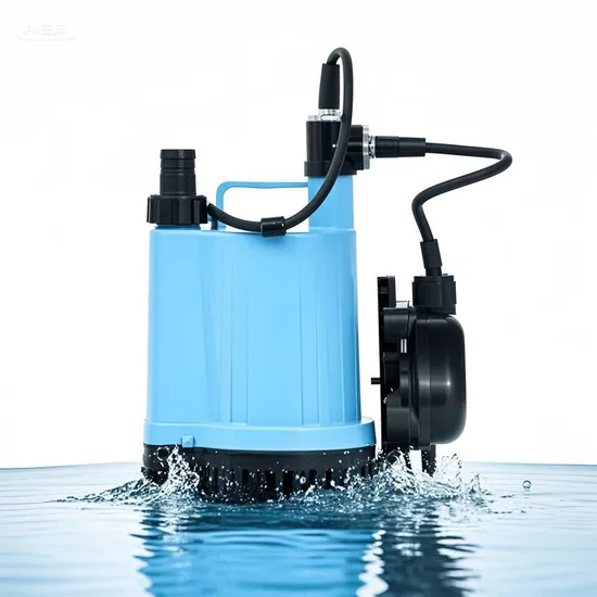 Portable Electric Utility Centrifugal Submersible Residual Water Drainage Pump with Sensor Floater Switch for Sump Tank Pond Swimming Pool Basement Garage Bomba 