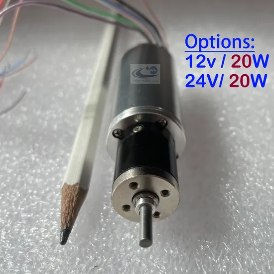 12V/24VDC 20W 16mm Micro Brushless Planetary Gear Motor Coreless Maxon 
