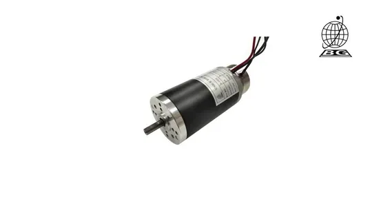 63mm DC Brushed Motor High Quality Electric Motor with Break Permanent Magnet 