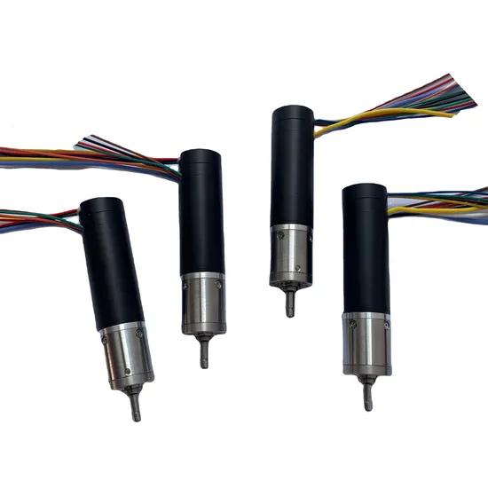 Brushless Coreless Motor with Planetary Gear Encoder Motor Gearbox 12V 16mm 