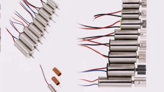 Intelligent Sweeper Electrical Coreless Small Brush DC Micro Vibration Motor 