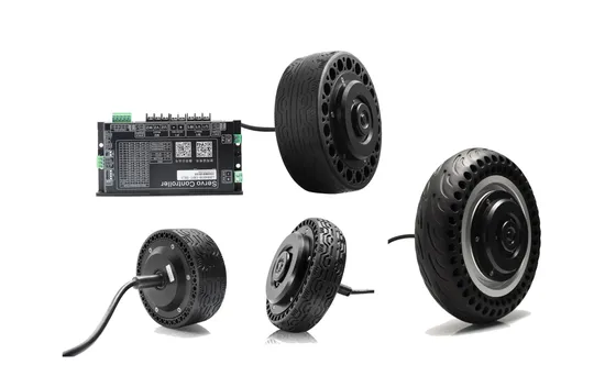 AMPS 6.5 Inch 7nm 24DC Electric Wheel Motor Hub Servo Motor IP67 Waterproof for Robot Agv AMR 