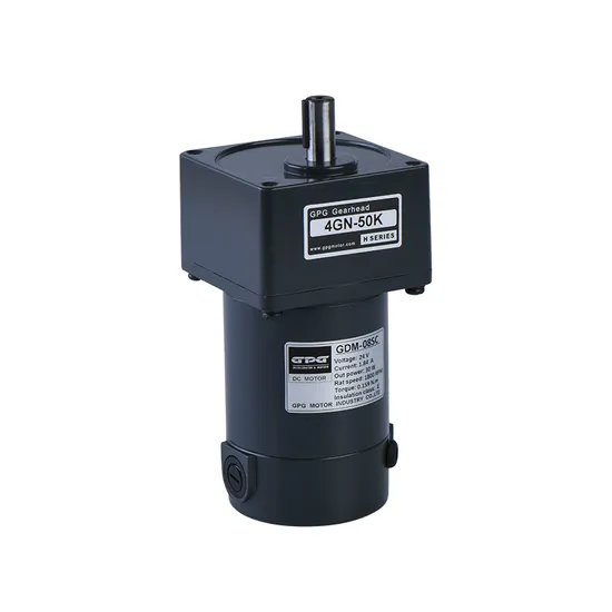 60W High Torque DC Gear Motor Brushed with Magnetic Steel Sheet and High Torque Low Rpmv 