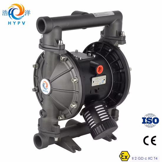 Air Operated PTFE Diaphragm Waste Water Drain Pump